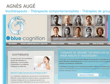 Tablet Screenshot of agnes-auge-voxtherapie.com